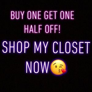 ATTENTION ATTENTION!! BUY ONE GET ONE HALF OFF!!